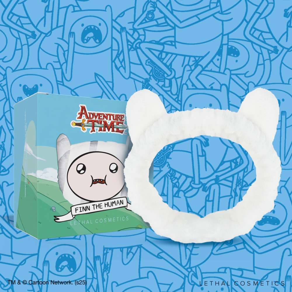 Lethal Cosmetics Adventure Time - Finn the Human Stirnband - Weiß